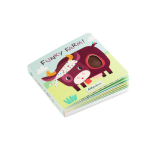 FUNKY FARM Livre tactile et sonore
