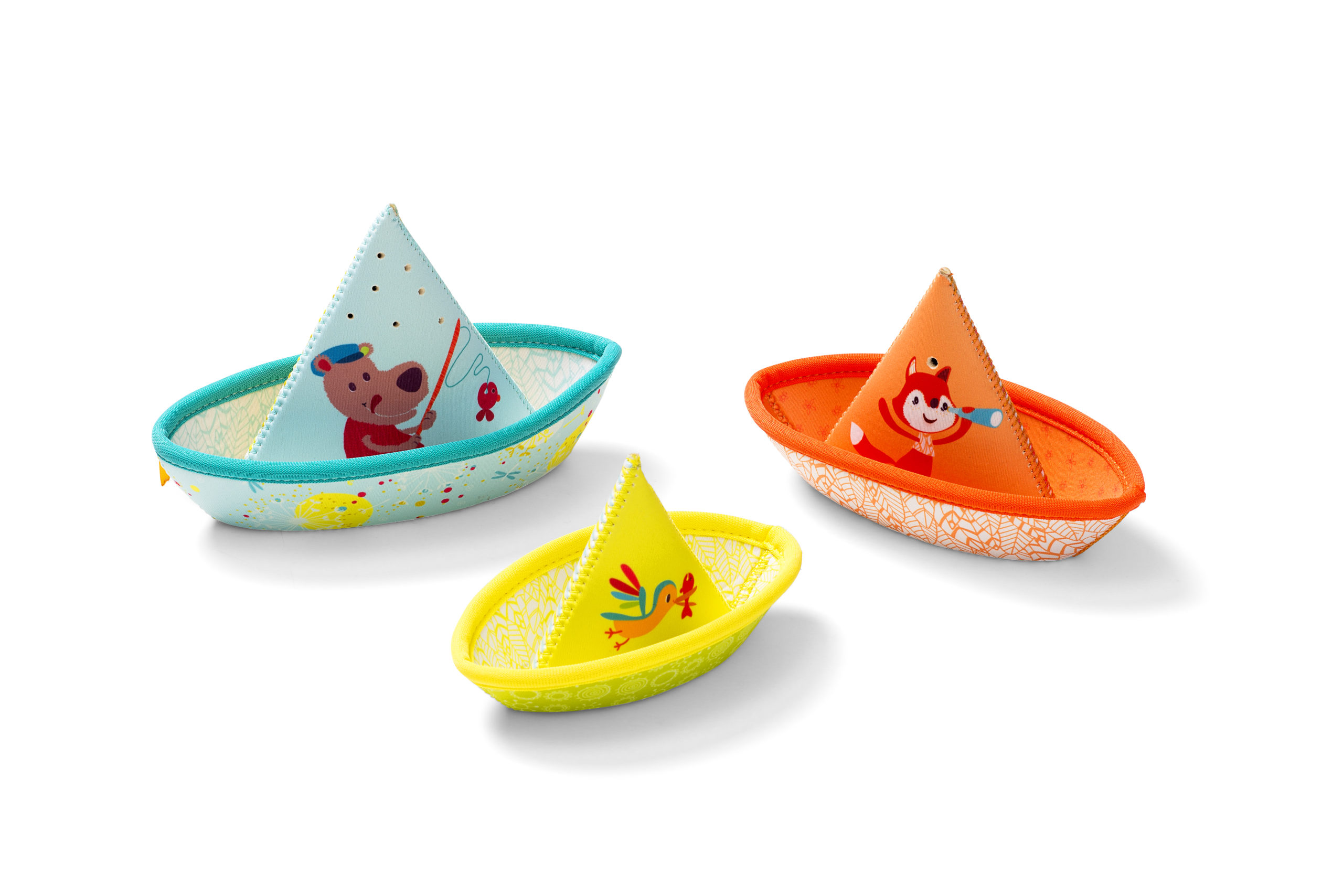 3 petits bateaux