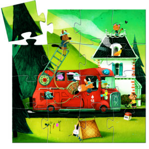 Le camion de pompier 16 Pcs