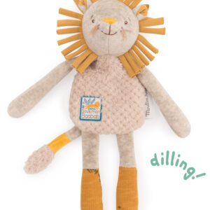 Doudou-hochet lion Sous mon baobab