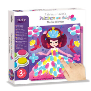 TABLEAUX FACILES PEINTURE AU DOIGT FEERIQUE